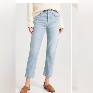 Citizens of Humanity Charlotte Crop Jeans -size 28 Light Blue